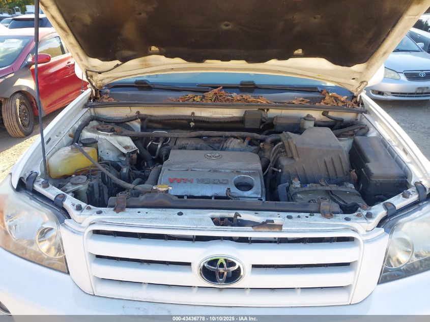 2006 Toyota Highlander V6 VIN: JTEEP21A660147562 Lot: 43436778