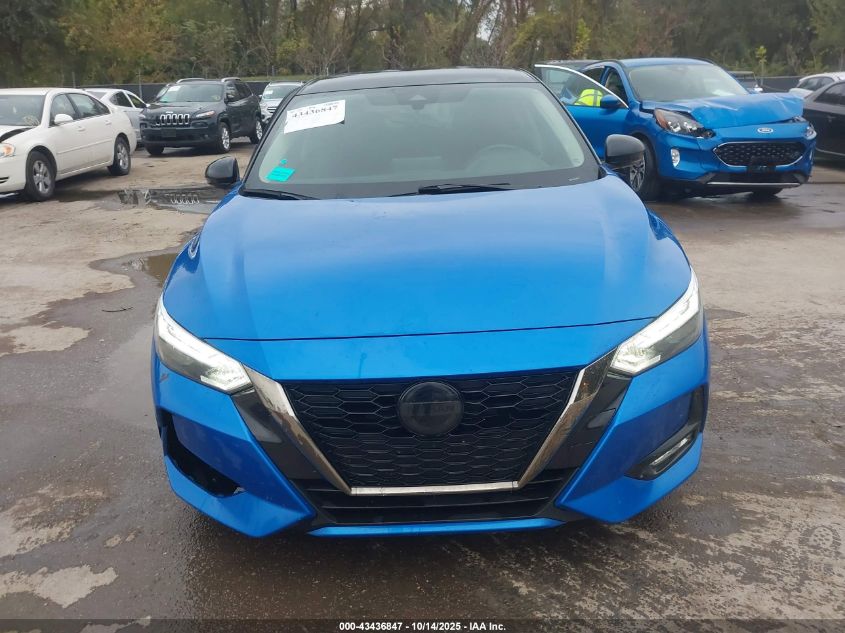 2021 Nissan Sentra Sr Xtronic Cvt VIN: 3N1AB8DV4MY323436 Lot: 43436847