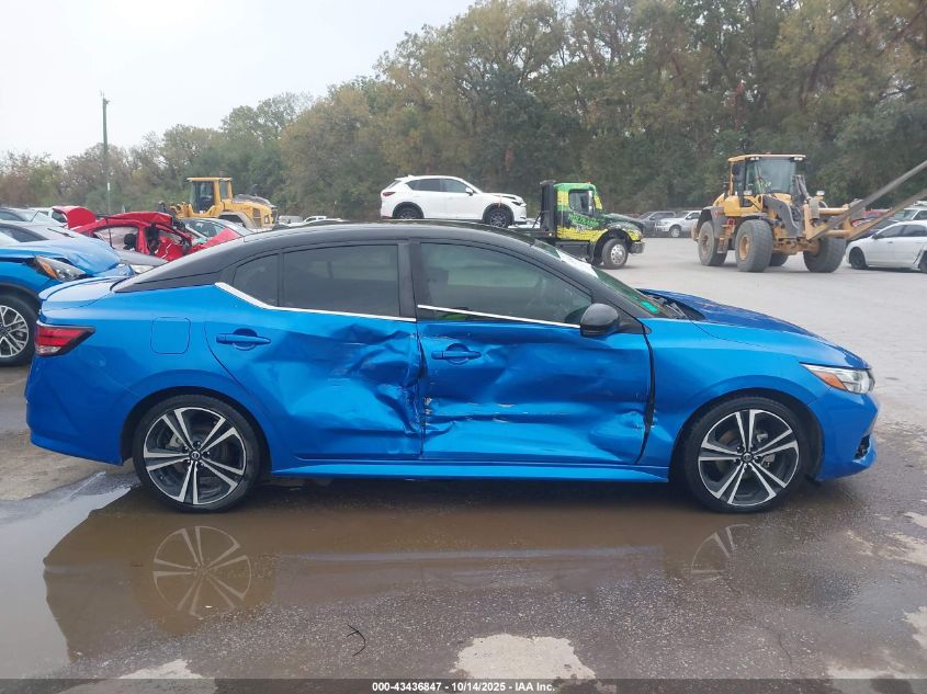 2021 Nissan Sentra Sr Xtronic Cvt VIN: 3N1AB8DV4MY323436 Lot: 43436847