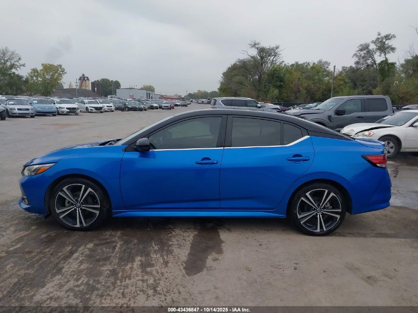 2021 Nissan Sentra Sr Xtronic Cvt VIN: 3N1AB8DV4MY323436 Lot: 43436847