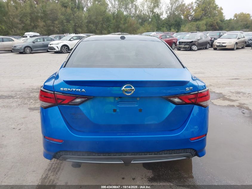 2021 Nissan Sentra Sr Xtronic Cvt VIN: 3N1AB8DV4MY323436 Lot: 43436847