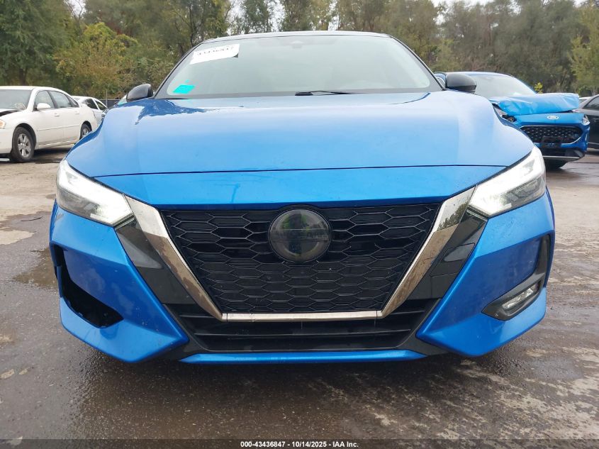 2021 Nissan Sentra Sr Xtronic Cvt VIN: 3N1AB8DV4MY323436 Lot: 43436847