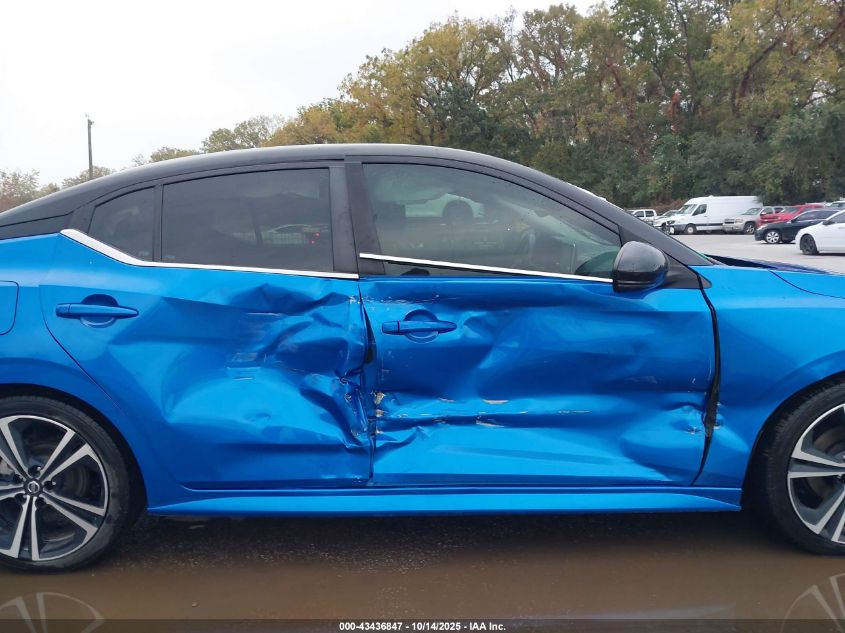 2021 Nissan Sentra Sr Xtronic Cvt VIN: 3N1AB8DV4MY323436 Lot: 43436847