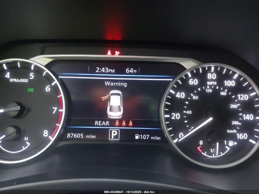 2021 Nissan Sentra Sr Xtronic Cvt VIN: 3N1AB8DV4MY323436 Lot: 43436847