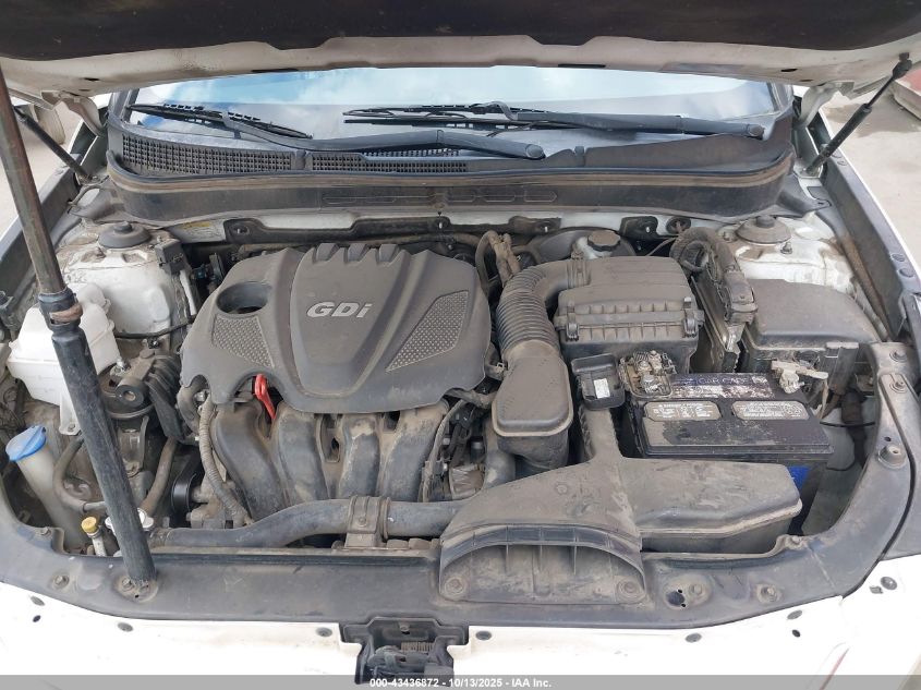 2013 Hyundai Sonata Gls VIN: 5NPEB4AC1DH598009 Lot: 43436872