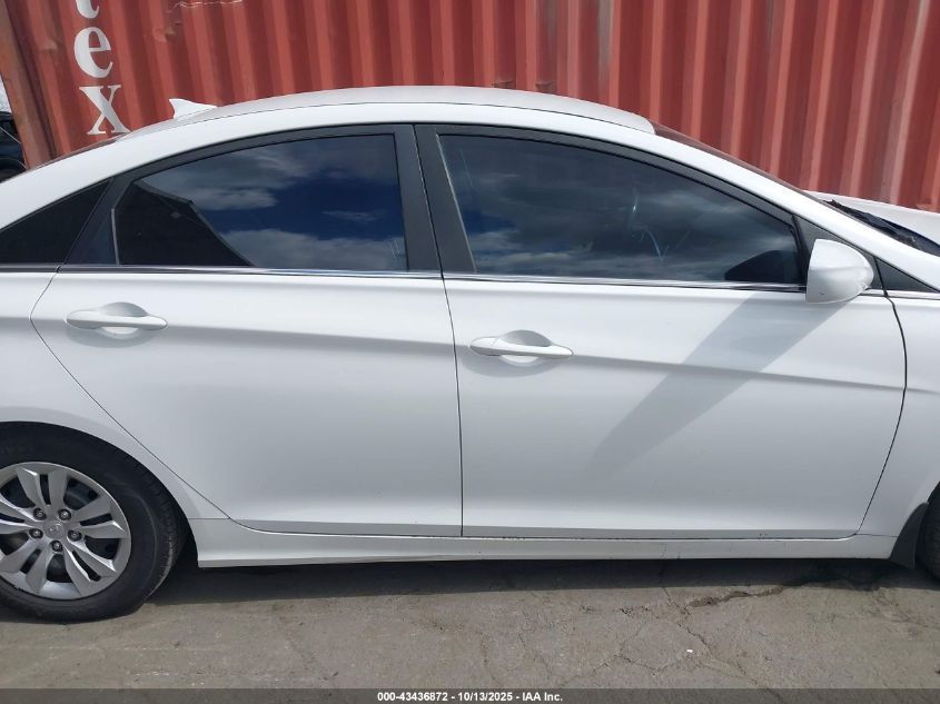 2013 Hyundai Sonata Gls VIN: 5NPEB4AC1DH598009 Lot: 43436872