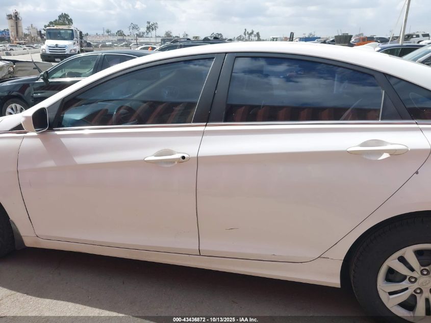 2013 Hyundai Sonata Gls VIN: 5NPEB4AC1DH598009 Lot: 43436872