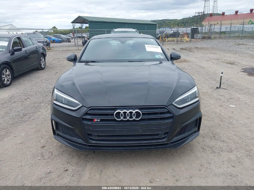 2019 Audi S5 3.0T Premium VIN: WAUB4CF55KA074641 Lot: 43436882