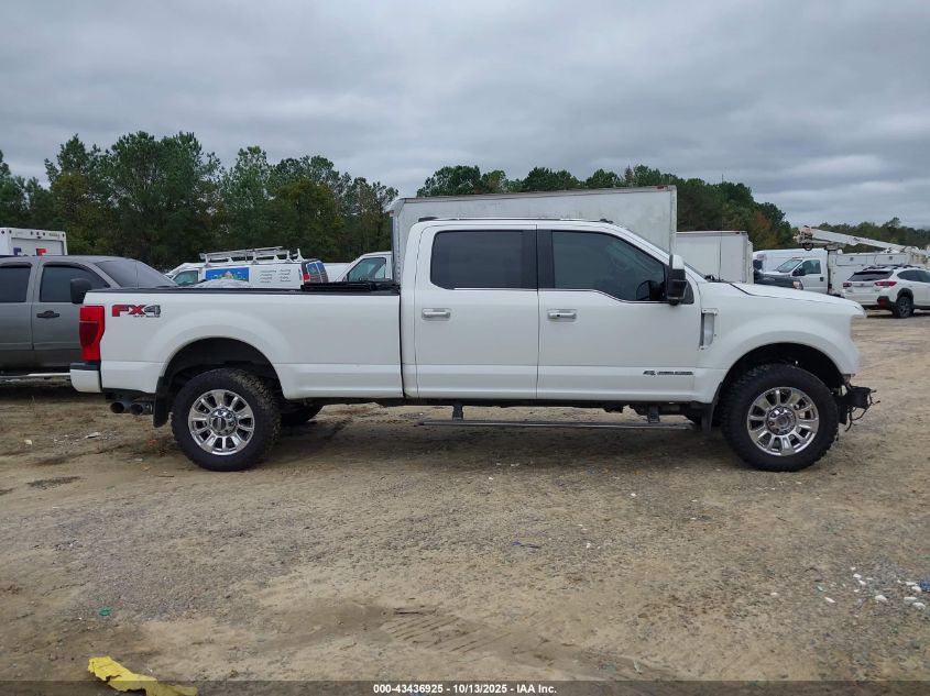 2020 Ford F-350 Limited VIN: 1FT8W3BT5LED16687 Lot: 43436925