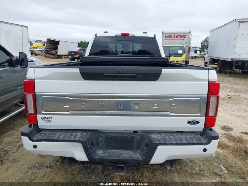 2020 Ford F-350 Limited VIN: 1FT8W3BT5LED16687 Lot: 43436925