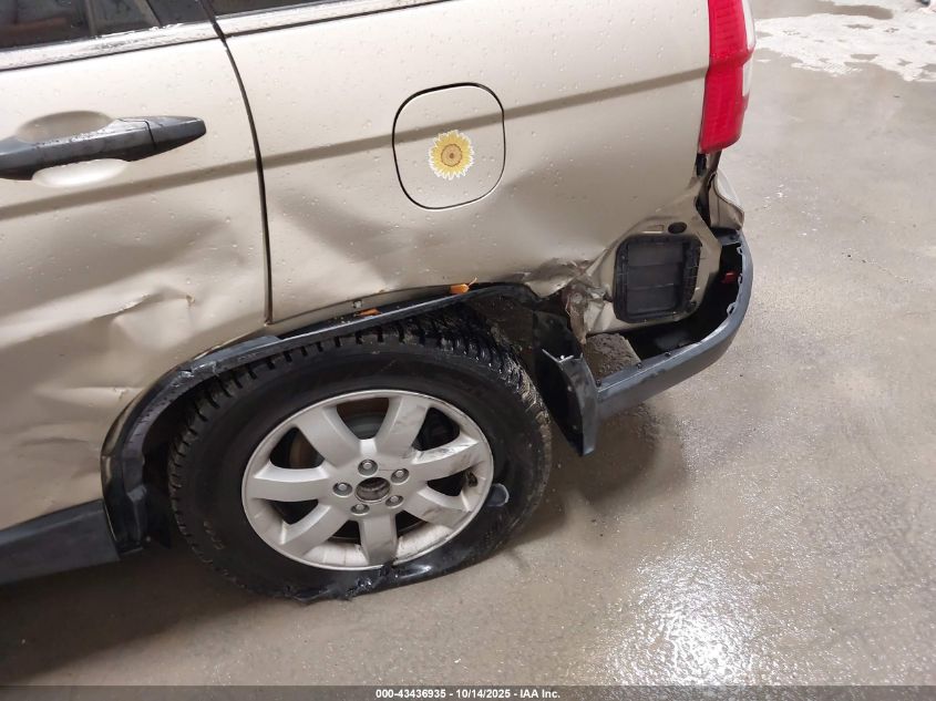 2008 Honda Cr-V Ex VIN: JHLRE48588C036404 Lot: 43436935