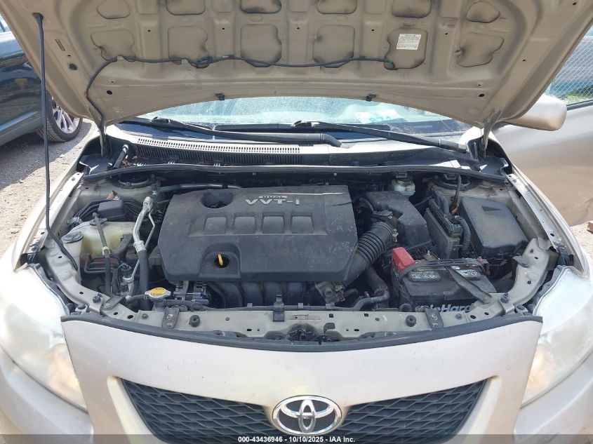 2010 Toyota Corolla Le VIN: 2T1BU4EE6AC411984 Lot: 43436946