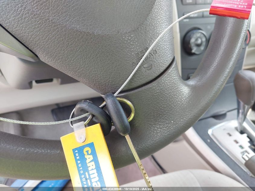 2010 Toyota Corolla Le VIN: 2T1BU4EE6AC411984 Lot: 43436946