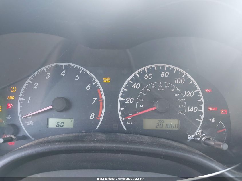 2010 Toyota Corolla Le VIN: 2T1BU4EEXAC528144 Lot: 43436963