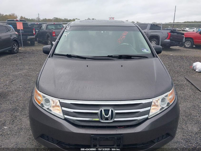 2011 Honda Odyssey Ex-L VIN: 5FNRL5H61BB058496 Lot: 43436968