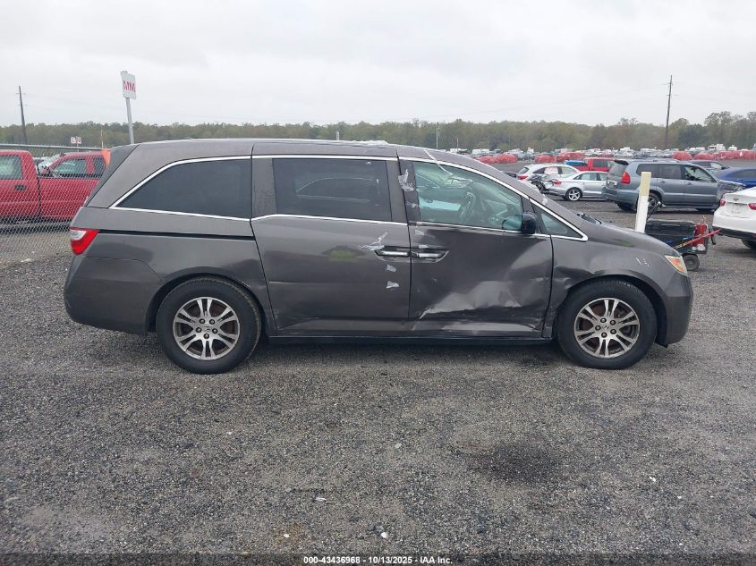 2011 Honda Odyssey Ex-L VIN: 5FNRL5H61BB058496 Lot: 43436968