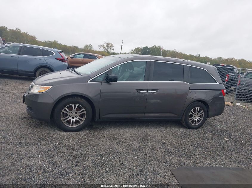 2011 Honda Odyssey Ex-L VIN: 5FNRL5H61BB058496 Lot: 43436968
