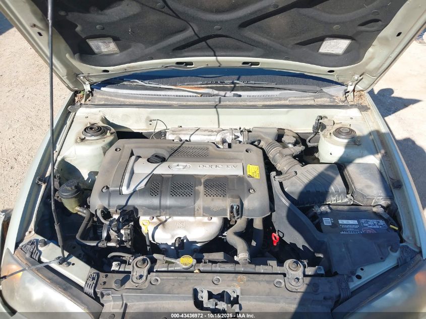 2004 Hyundai Elantra Gls/Gt VIN: KMHDN46D14U721703 Lot: 43436972