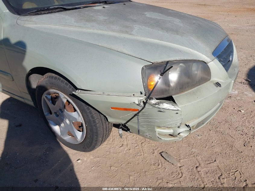 2004 Hyundai Elantra Gls/Gt VIN: KMHDN46D14U721703 Lot: 43436972