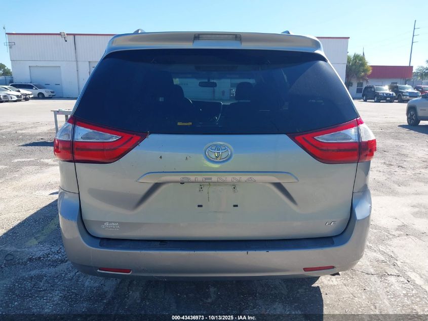 2017 Toyota Sienna Le 7 Passenger/Le 8 Passenger VIN: 5TDKZ3DC1H5801470 Lot: 43436973