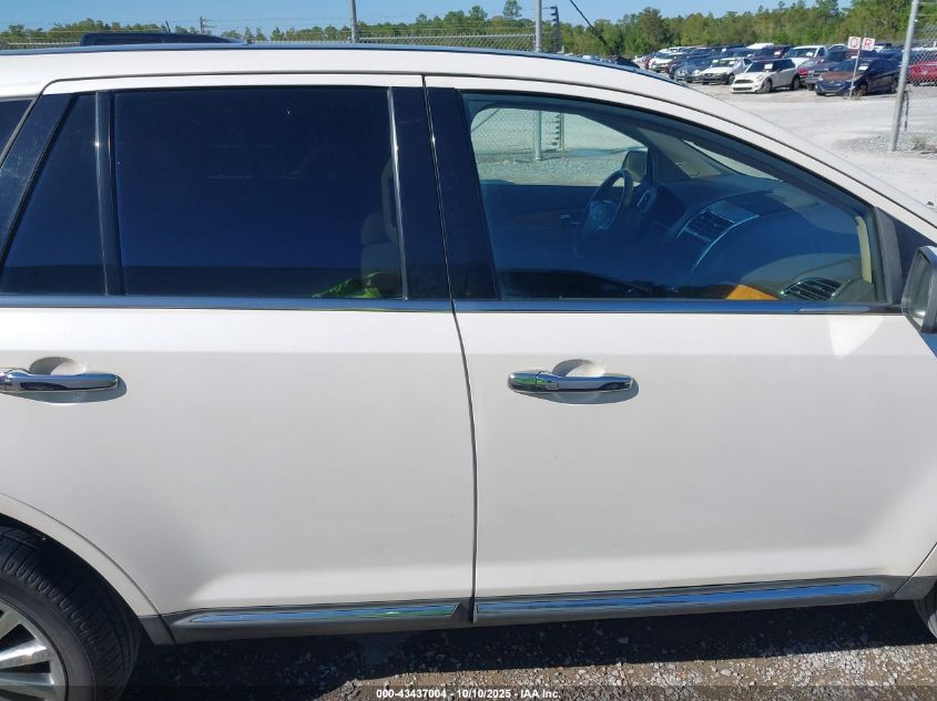 2012 Lincoln Mkx VIN: 2LMDJ6JK5CBL04283 Lot: 43437004