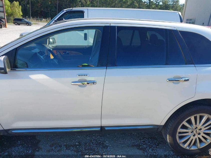 2012 Lincoln Mkx VIN: 2LMDJ6JK5CBL04283 Lot: 43437004