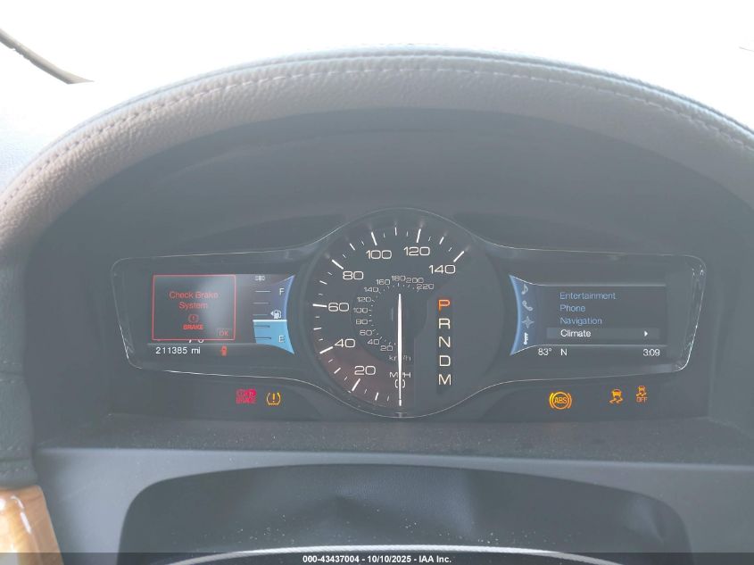 2012 Lincoln Mkx VIN: 2LMDJ6JK5CBL04283 Lot: 43437004