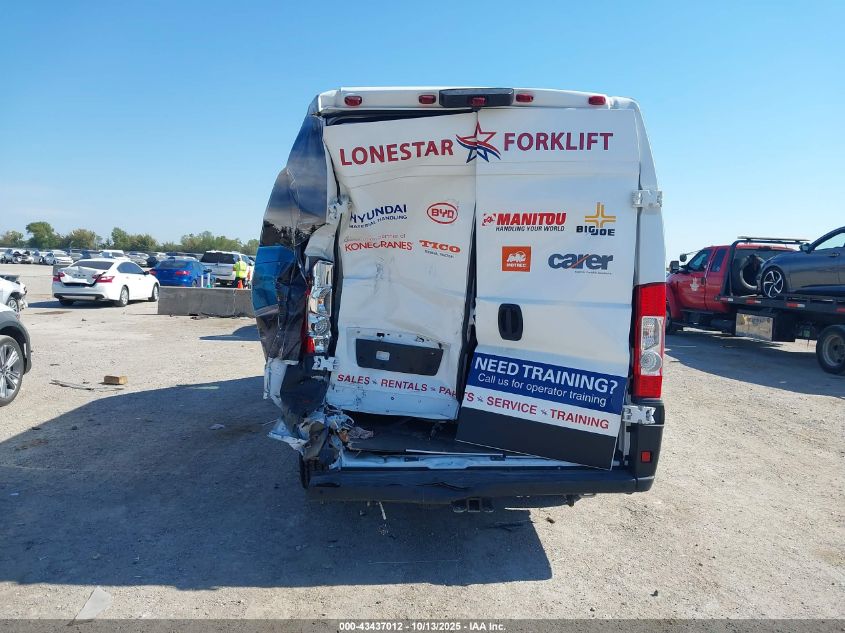 2025 Ram Promaster 3500 3500 High VIN: 3C6MRVJG4SE510384 Lot: 43437012