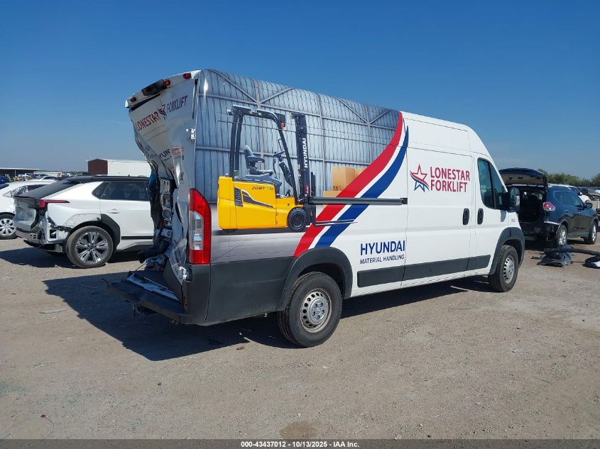 2025 Ram Promaster 3500 3500 High VIN: 3C6MRVJG4SE510384 Lot: 43437012