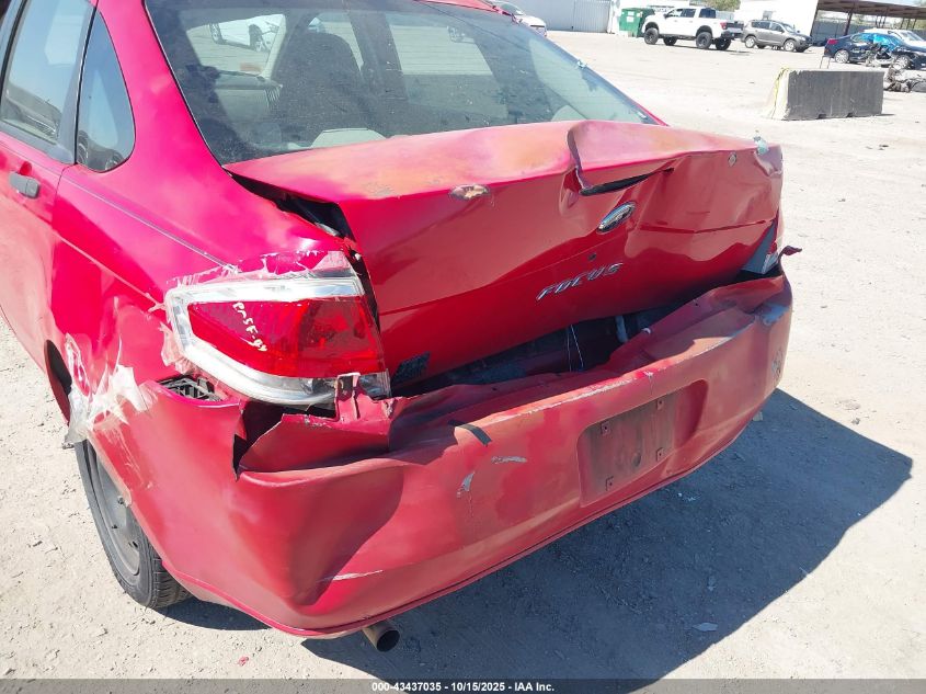 2008 Ford Focus S VIN: 1FAHP34N88W133447 Lot: 43437035