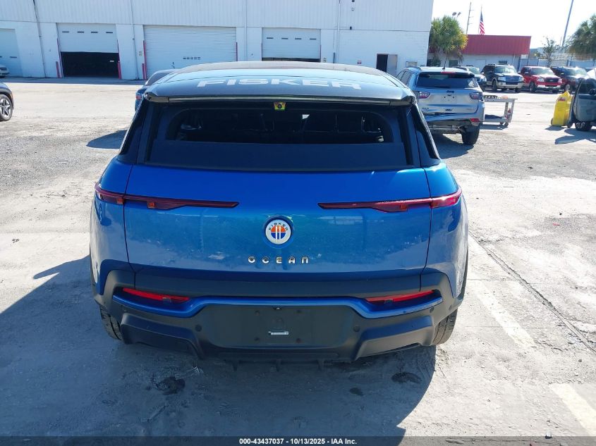 2023 Fisker Ocean Ultra VIN: VCF1UBU24PG008653 Lot: 43437037