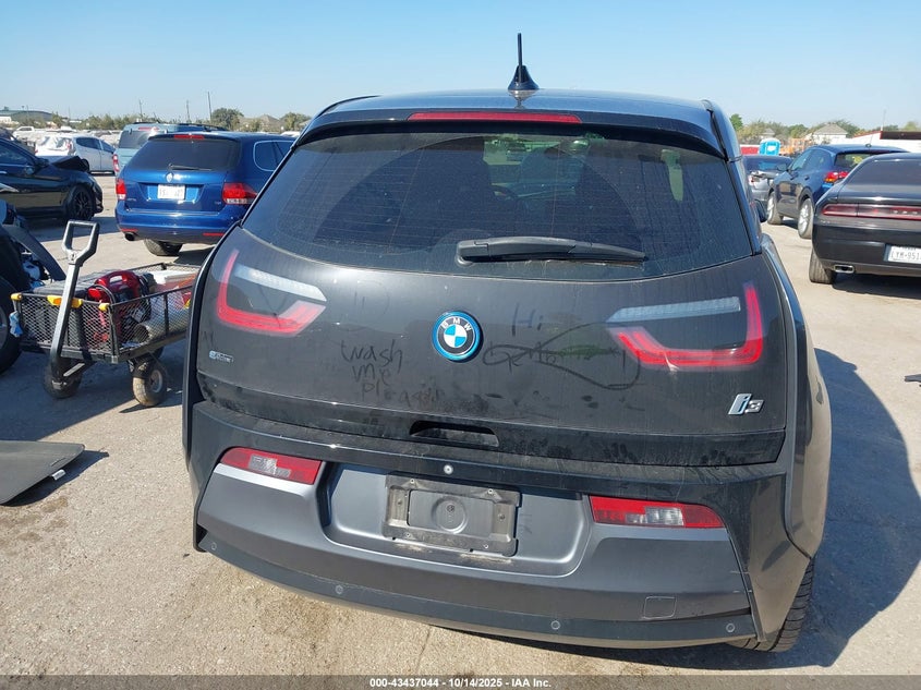 2017 BMW I3 94 Ah W/Range Extender VIN: WBY1Z8C37HV892405 Lot: 43437044