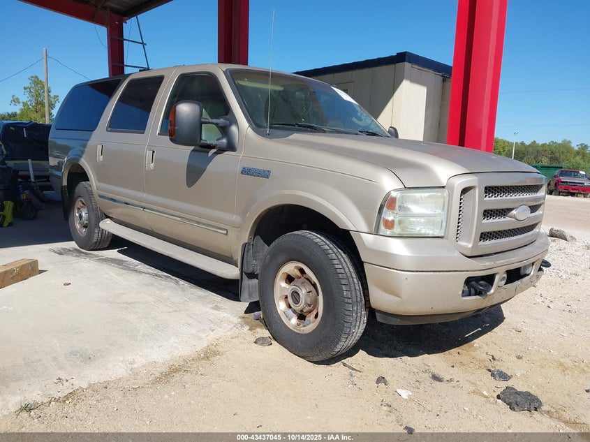 1FMSU43P75EB76658 2005 Ford Excursion Limited auction photo 1