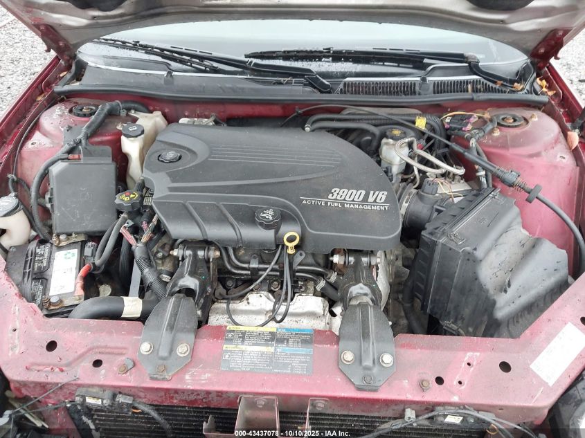 2008 Chevrolet Impala Lt VIN: 2G1WC583789165115 Lot: 43437078