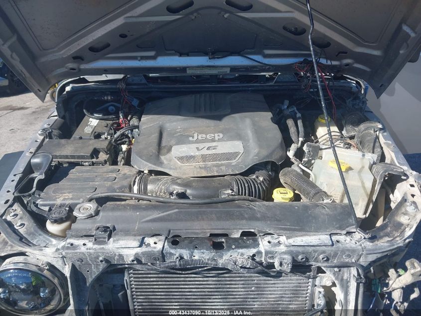 2017 Jeep Wrangler Unlimited Sport 4X4 VIN: 1C4BJWDG0HL624276 Lot: 43437090