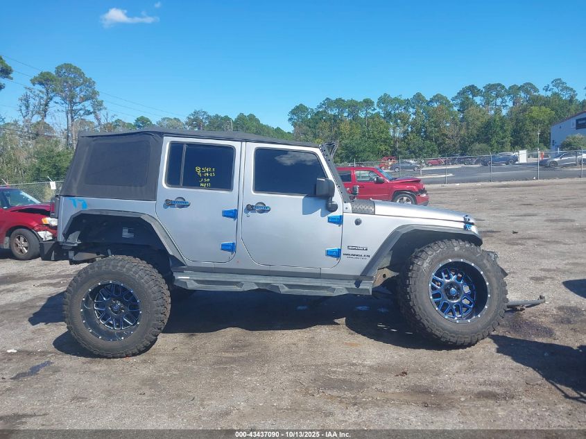 2017 Jeep Wrangler Unlimited Sport 4X4 VIN: 1C4BJWDG0HL624276 Lot: 43437090