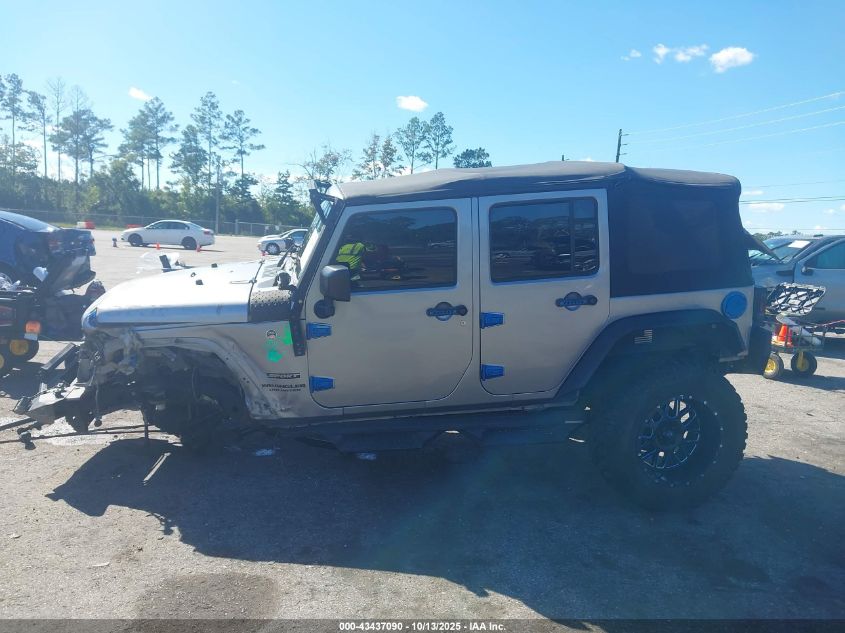 2017 Jeep Wrangler Unlimited Sport 4X4 VIN: 1C4BJWDG0HL624276 Lot: 43437090