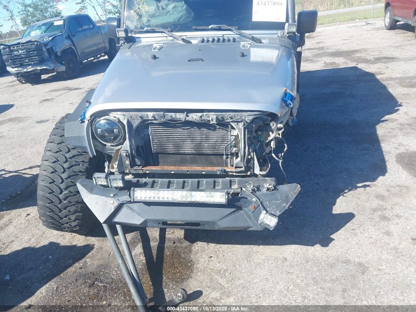 2017 Jeep Wrangler Unlimited Sport 4X4 VIN: 1C4BJWDG0HL624276 Lot: 43437090