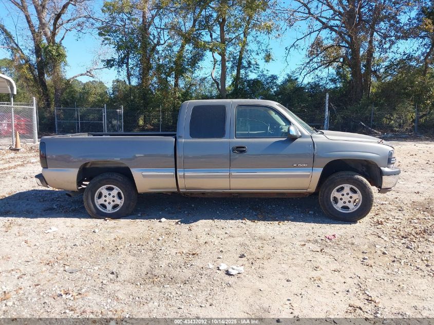 1999 Chevrolet Silverado 1500 Ls VIN: 2GCEC19T8X1200512 Lot: 43437092