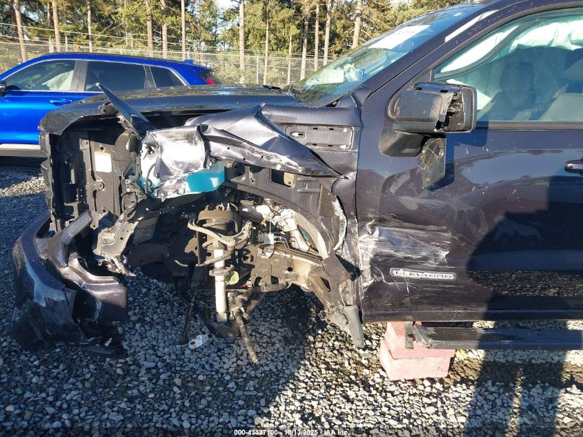 2023 GMC Sierra 1500 4Wd Short Box Elevation With 3Sb VIN: 1GTUUCED5PZ124225 Lot: 43437100