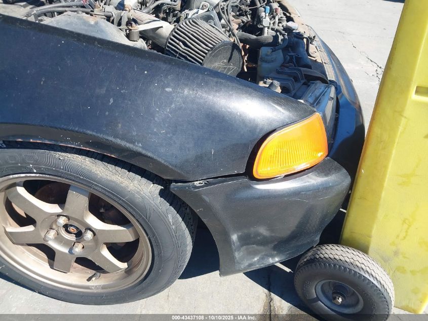 1992 Honda Civic Si VIN: 2HGEH3388NH530996 Lot: 43437108