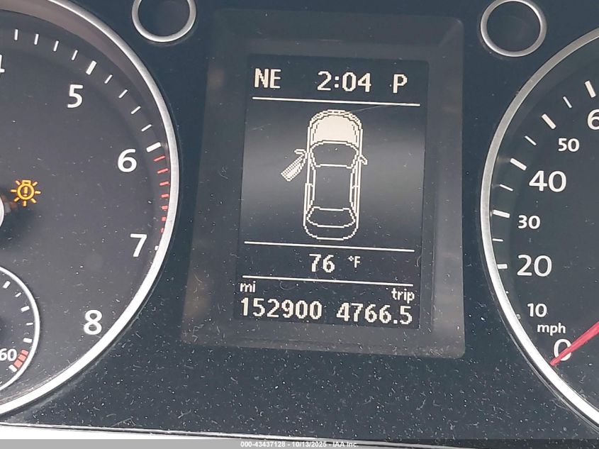 2013 Volkswagen Cc 2.0T Sport VIN: WVWBP7AN8DE571462 Lot: 43437128