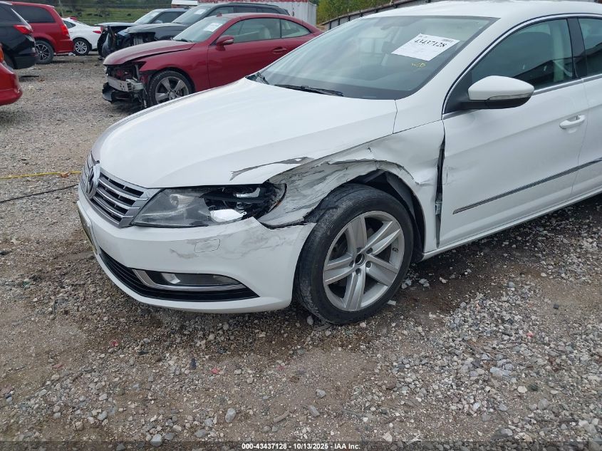 2013 Volkswagen Cc 2.0T Sport VIN: WVWBP7AN8DE571462 Lot: 43437128
