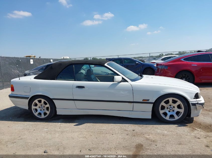 1996 BMW 328 Ic VIN: WBABK7327TET60900 Lot: 43437141