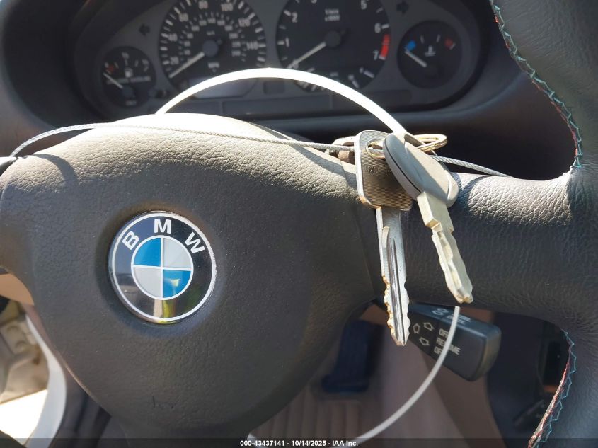 1996 BMW 328 Ic VIN: WBABK7327TET60900 Lot: 43437141