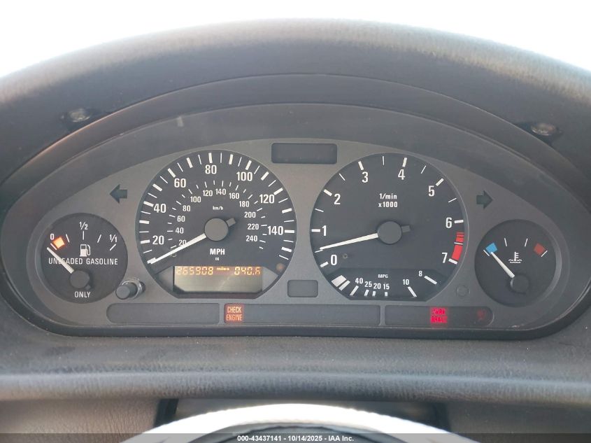 1996 BMW 328 Ic VIN: WBABK7327TET60900 Lot: 43437141