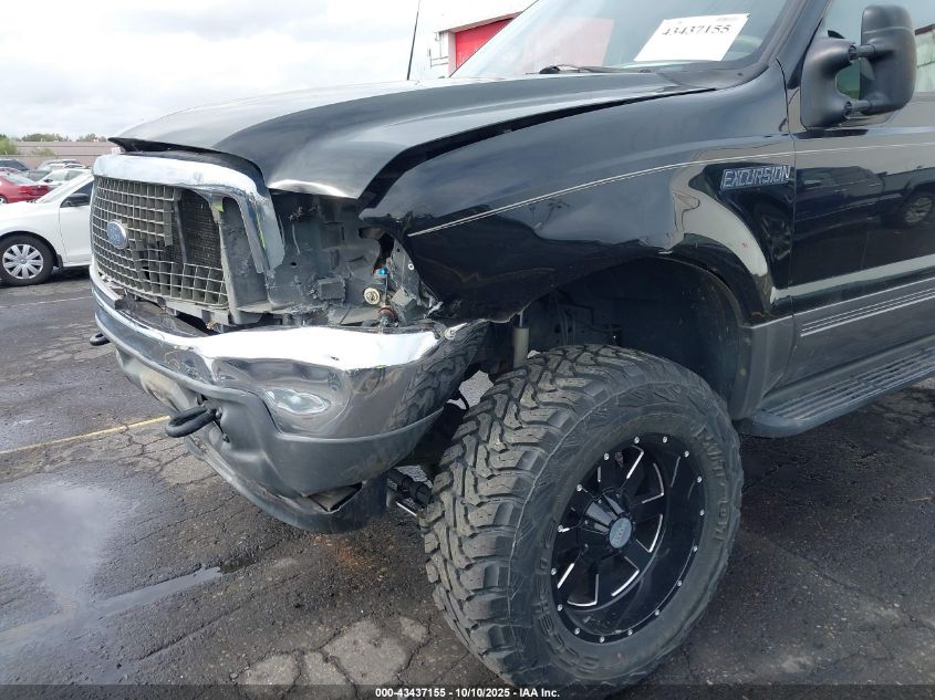 2001 Ford Excursion Xlt VIN: 1FMNU41S61EB51975 Lot: 43437155