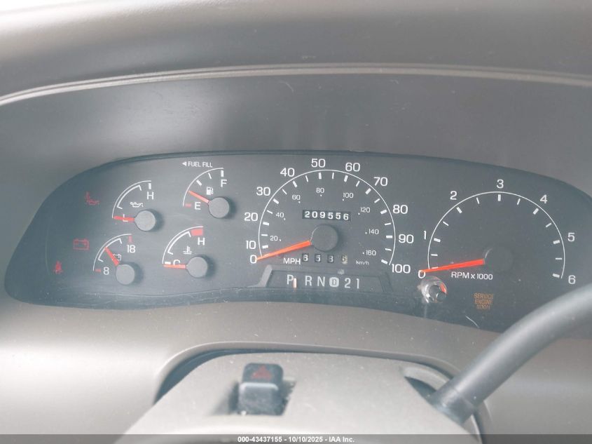 2001 Ford Excursion Xlt VIN: 1FMNU41S61EB51975 Lot: 43437155