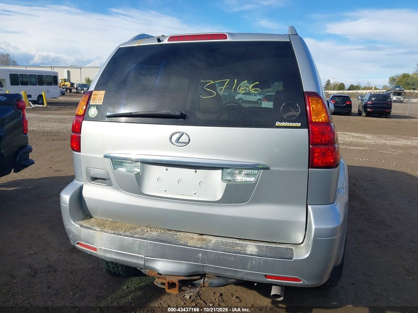 2006 Lexus Gx 470 VIN: JTJBT20X360115884 Lot: 43437166
