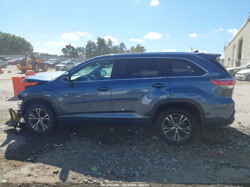 2016 Toyota Highlander Xle V6 VIN: 5TDJKRFH0GS228426 Lot: 43437206